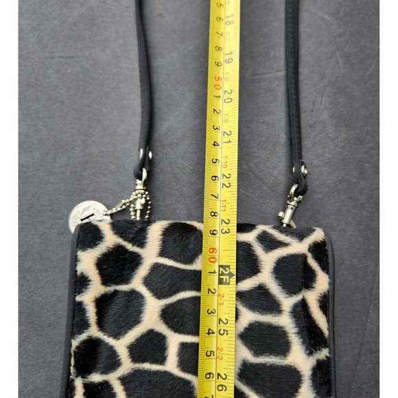 Small Organizer Crossbody Bag Purse Wallet on String Animal Print Koltov - Picture 9 of 10